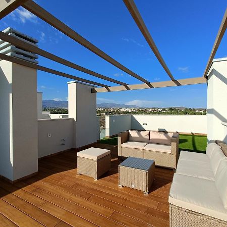 Appartement Nuevo Atico Toyo. Vistas Al Mar, Terraza, Solarium, Piscina, A/A, Wifi Y Garaje à El Toyo Extérieur photo