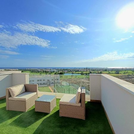 Appartement Nuevo Atico Toyo. Vistas Al Mar, Terraza, Solarium, Piscina, A/A, Wifi Y Garaje à El Toyo Extérieur photo