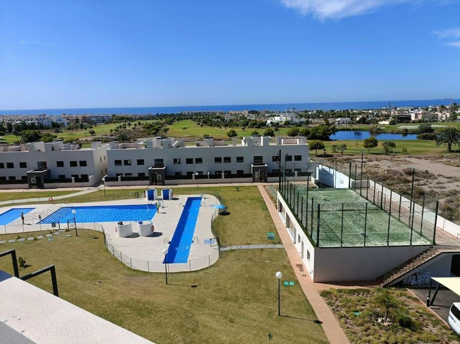 Appartement Nuevo Atico Toyo. Vistas Al Mar, Terraza, Solarium, Piscina, A/A, Wifi Y Garaje à El Toyo Extérieur photo